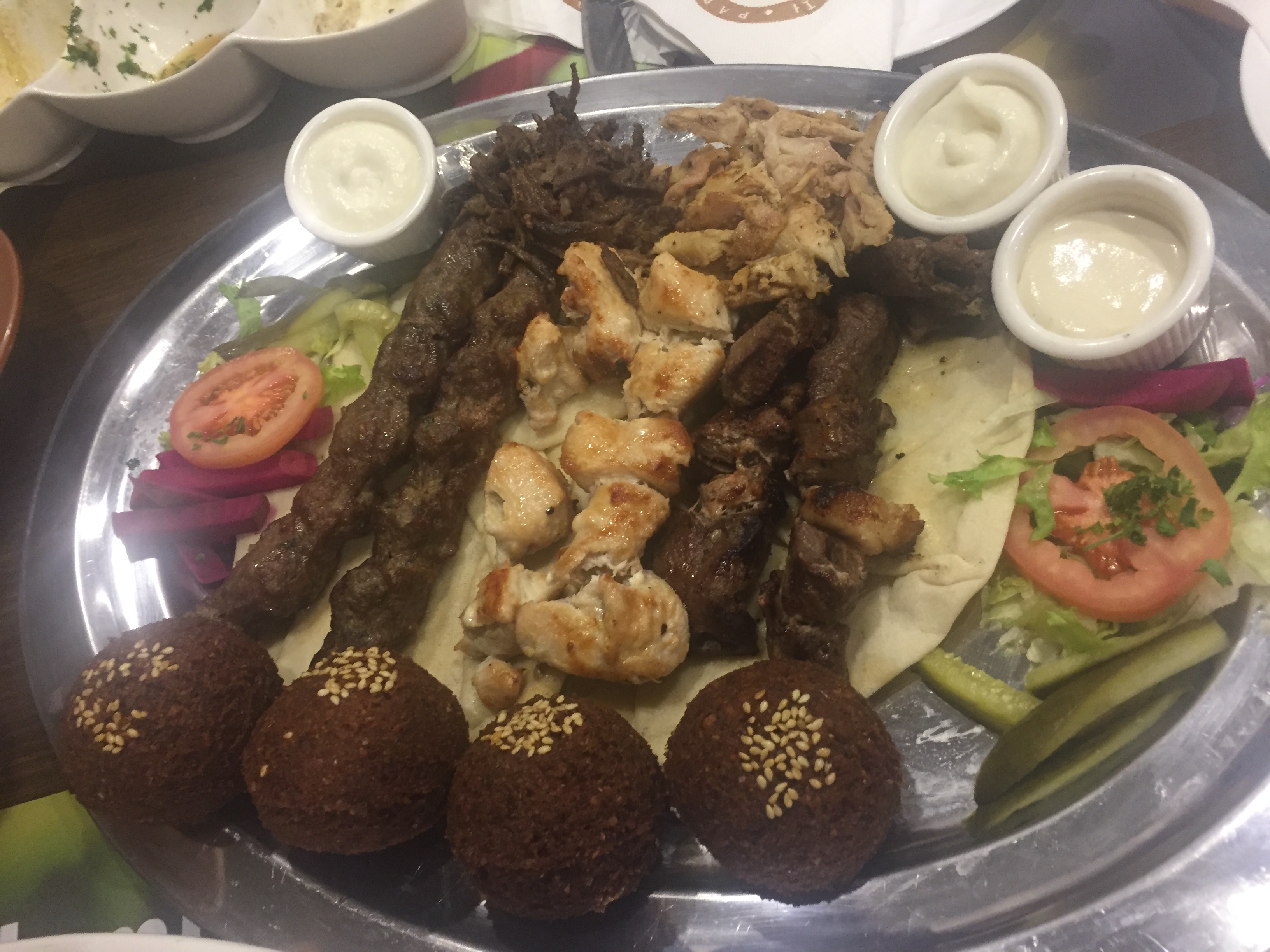 Mix BBQ Platter at Paramount Restaurant Karachi