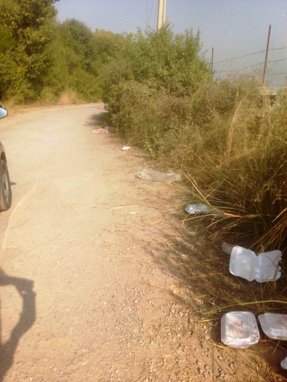 Bani Gala littered by police and PTI workers