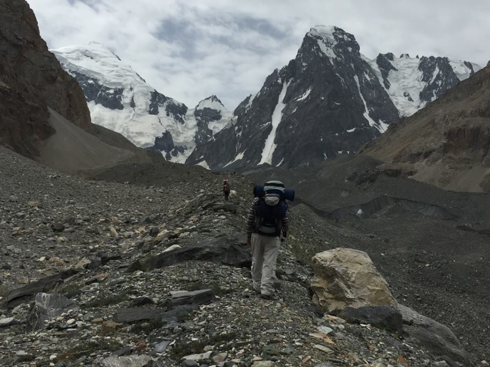 Towards Camp 1