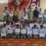 Students in Sargodha paint the city with peace