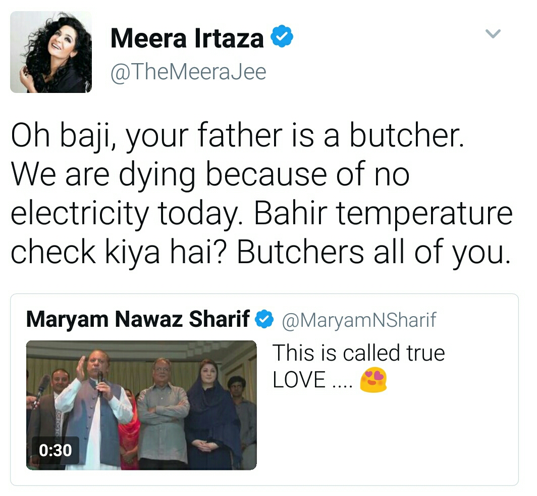 Meera Jee tweets