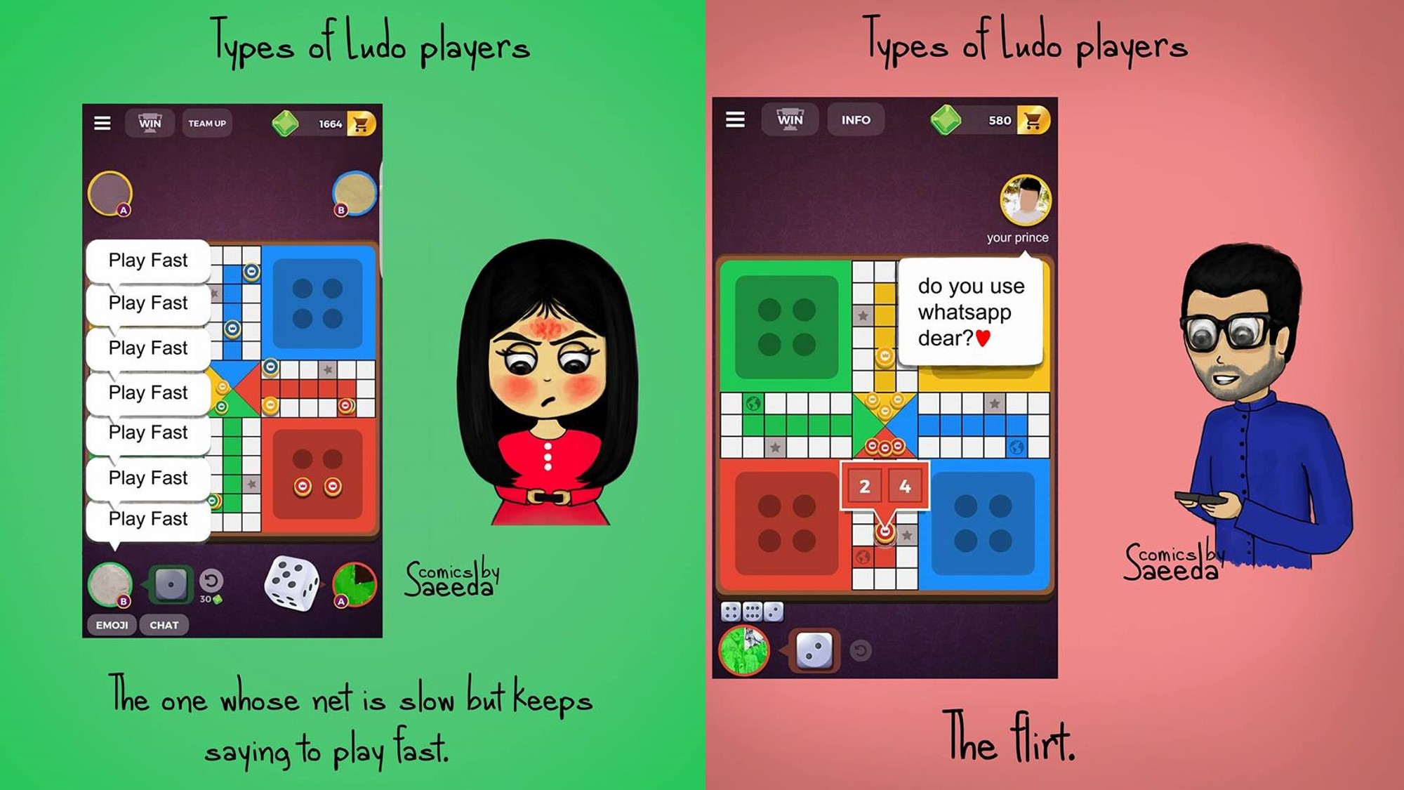 Annoying People on Ludo Star