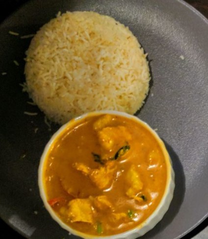 Red Curry with Rice