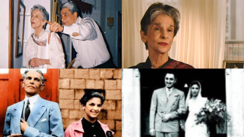Dina Jinnah Wadia picture collage