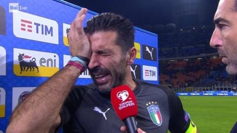 Italy Qualification fail Football soccer moments 2017