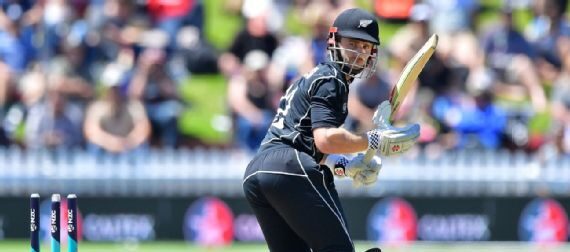 Kane Williamson hits a century leading New Zealand to a win against Pakistan in the first ODI at Wellington. Source: ESPN Cricinfo, #PAKvsNZ