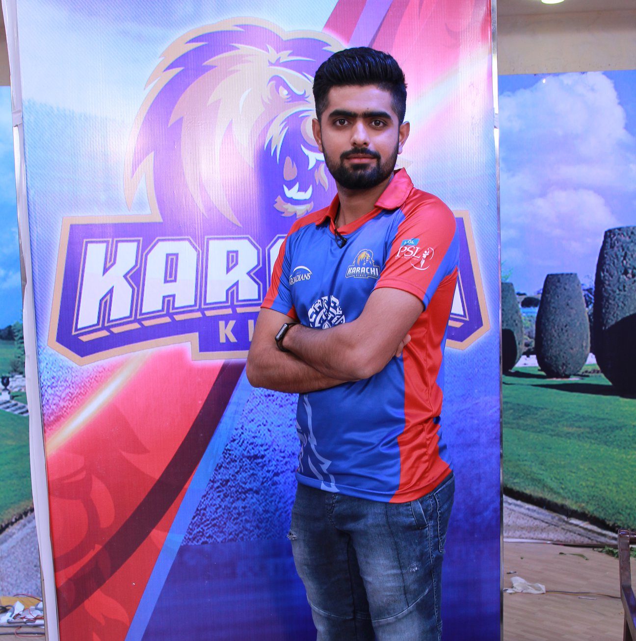 Babar Azam Karachi Kings During Psl 5 Bolojawan Com