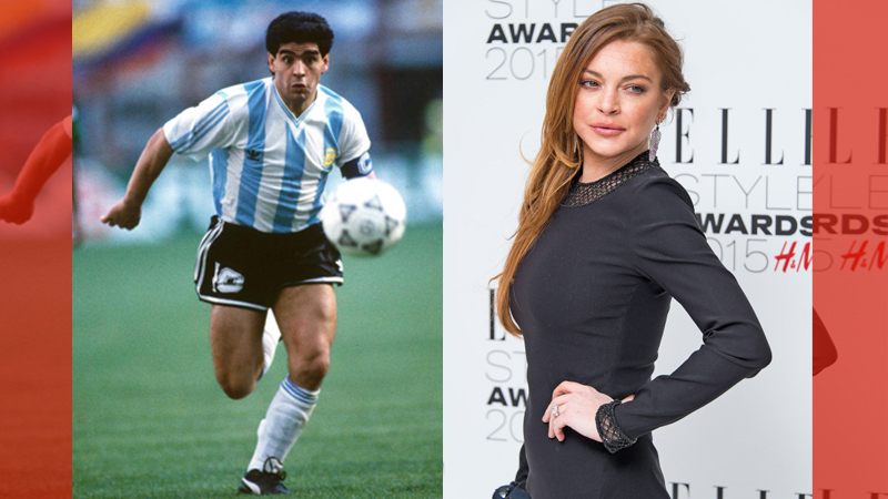 Maradona And Lindsay Lohan Will Be In Pakistan