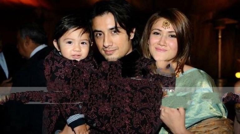 Ali Zafar with son and wife | Tips to raise happy and healthy children