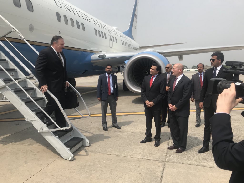 Mike Pompeo's visit to Pakistan