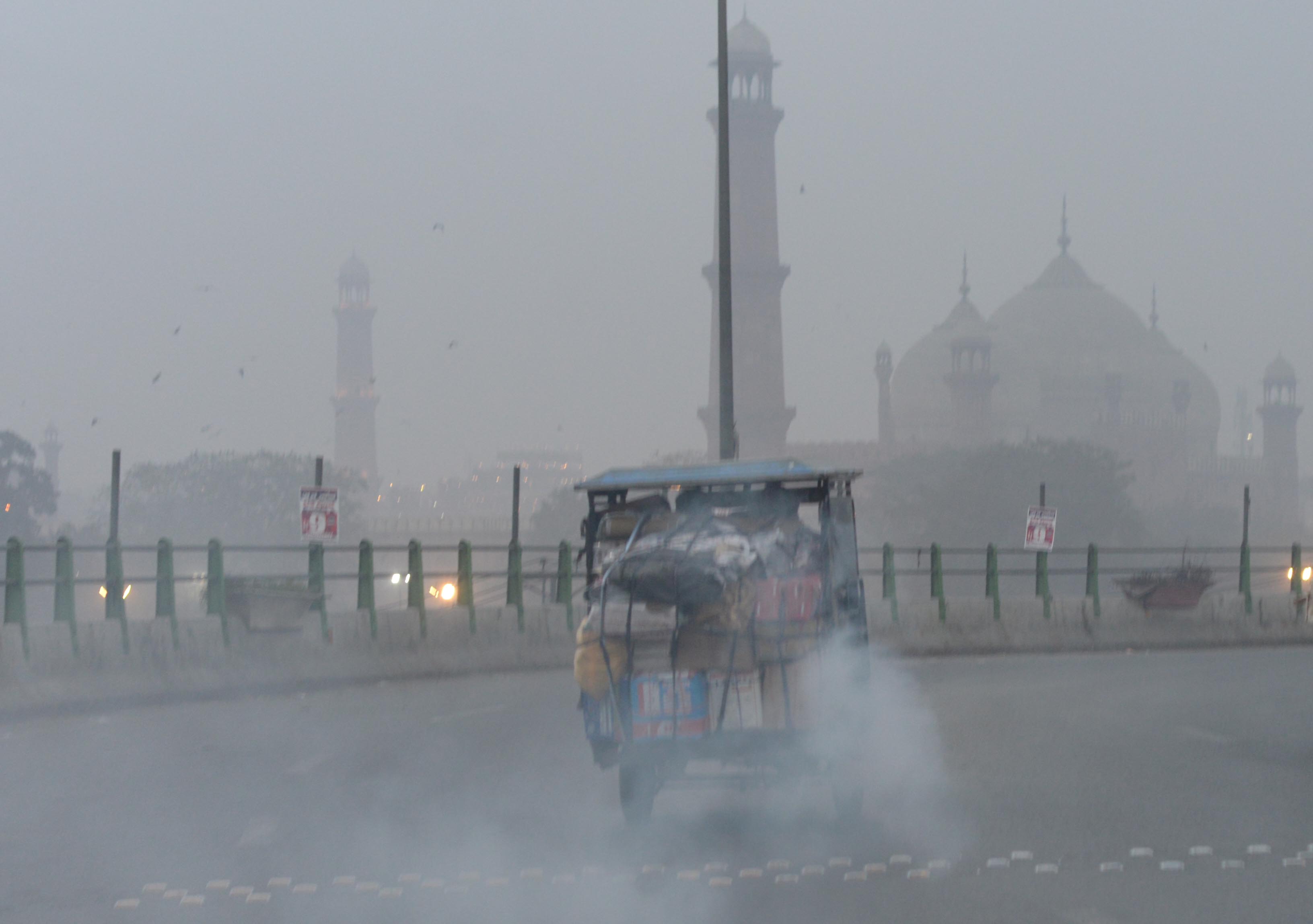 Lahore air quality, lahore smog