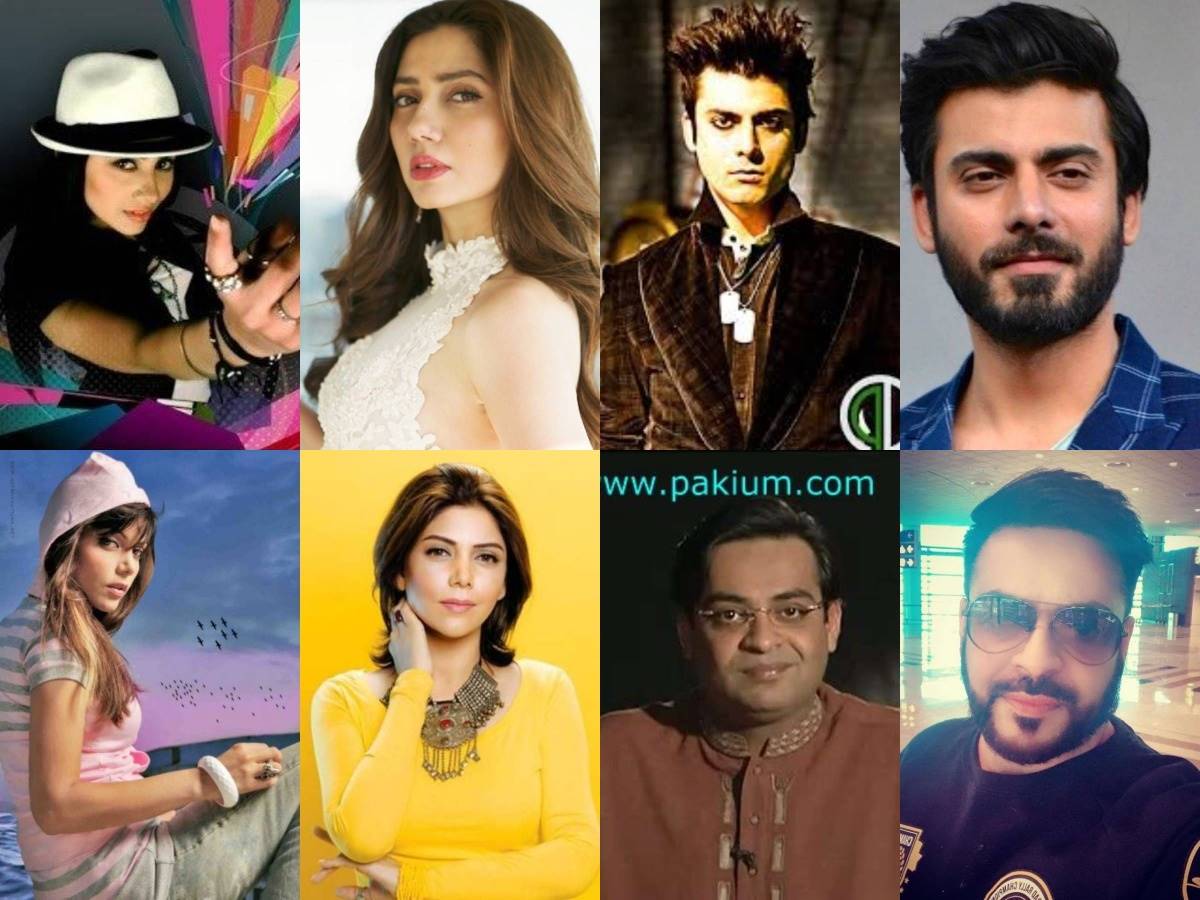 pakistani celebrities decade mahira fawad khan hadiqa kiani aamir liaquat