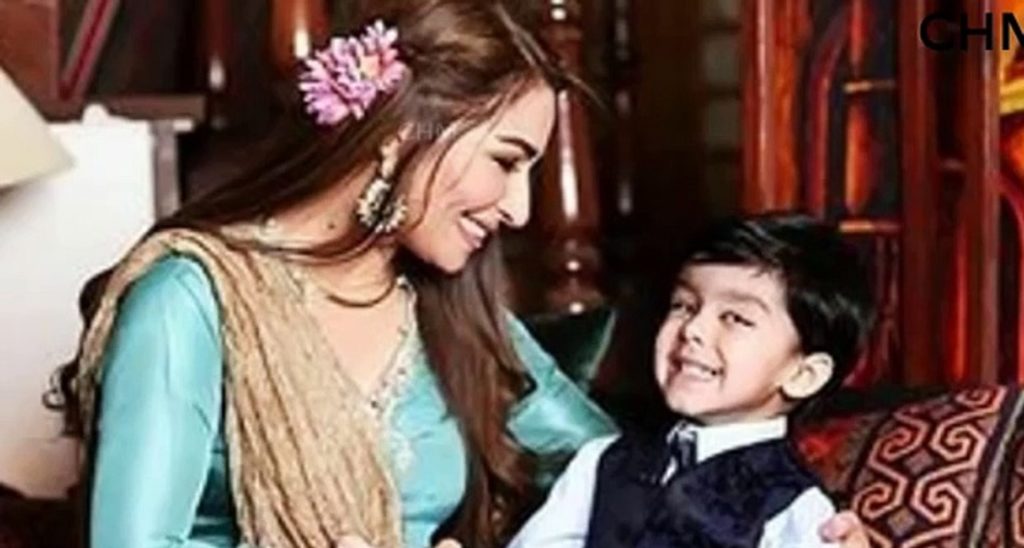 Cute Video Alert Reema Khans Son Azlan Is Coming To Pakistan And You Need To See His Excitement 7545