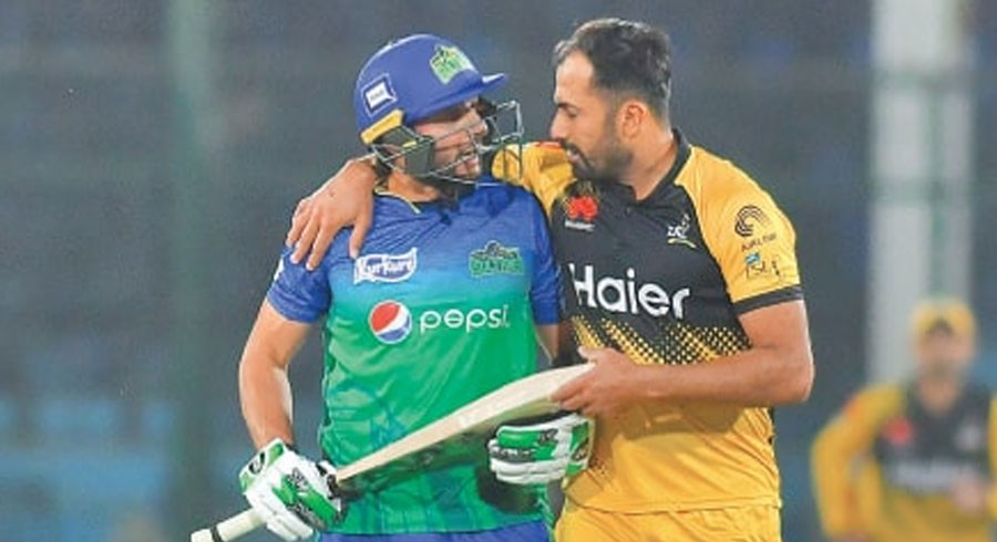 Wahab Riaz PSL XI Shahid Afridi