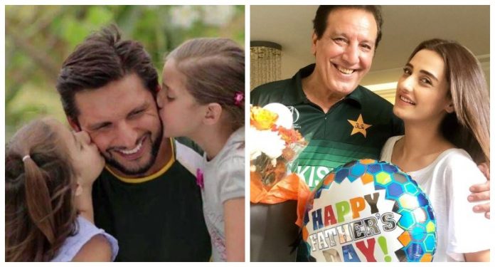 father's day gifts shahid afridi javed sheikh momal