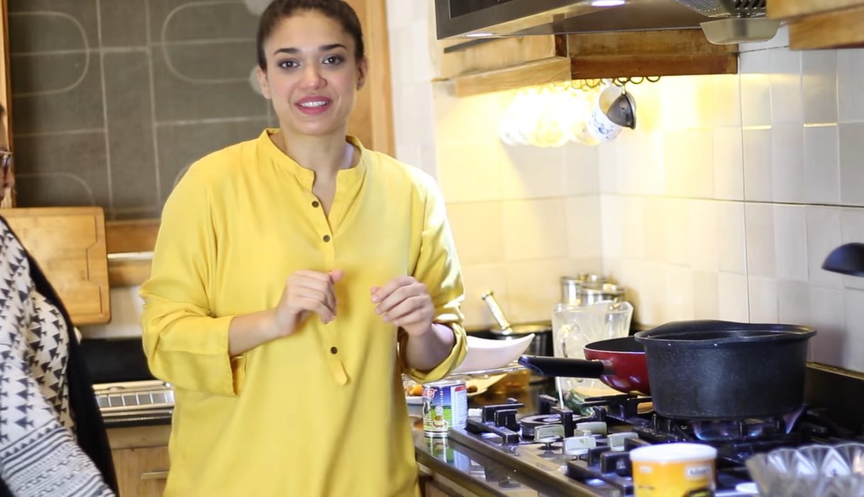 sanam jung cooking