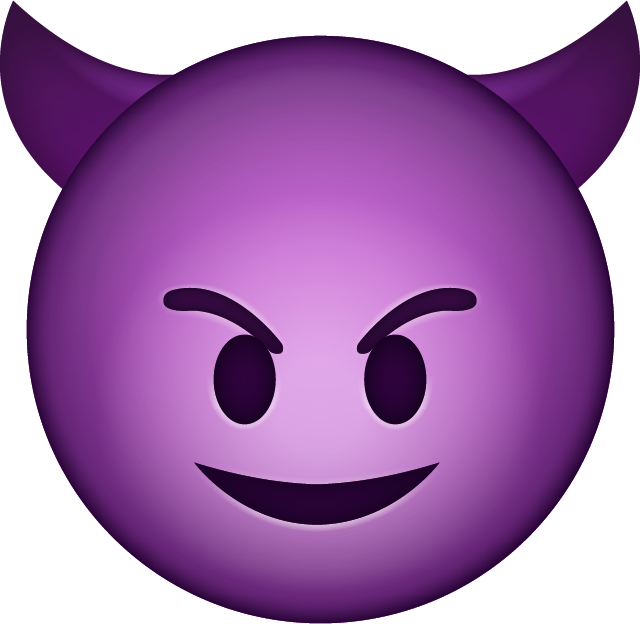 evil emoji