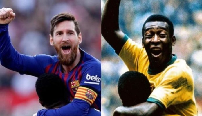 Messi breaks record