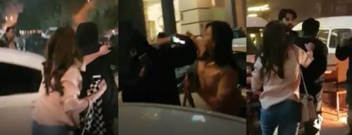 Drunk Woman assaults police