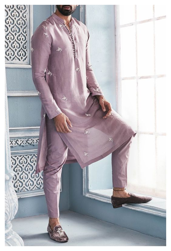 pink kurta