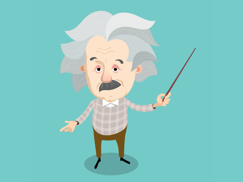 Albert Einstein Animated
