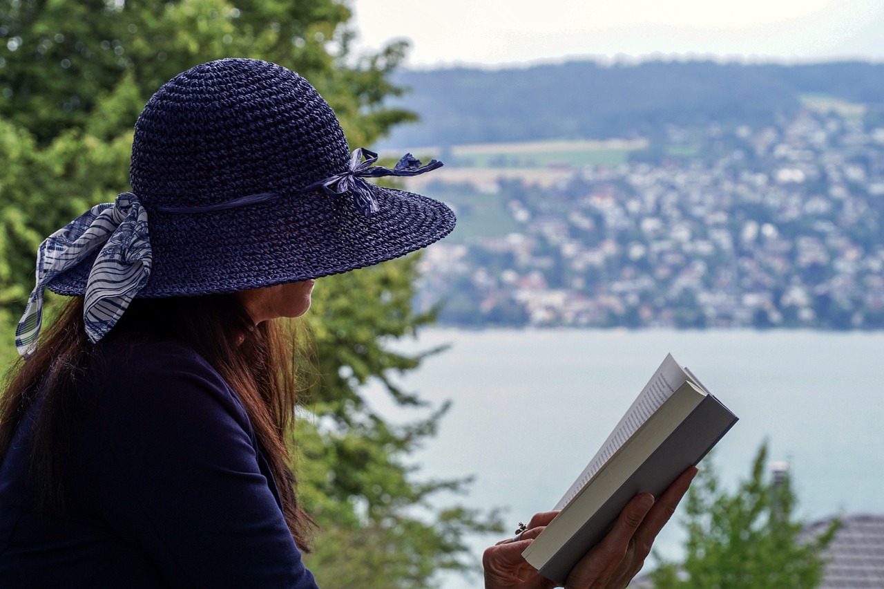 Women Reading Book