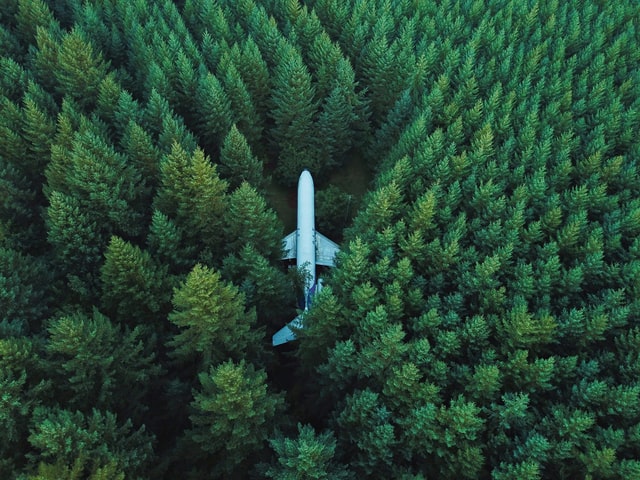 Airplane on ground