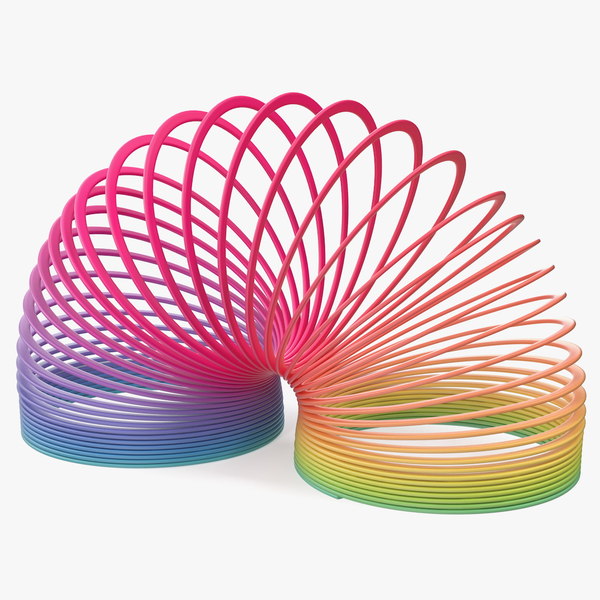 Rainbow Slinky Toy