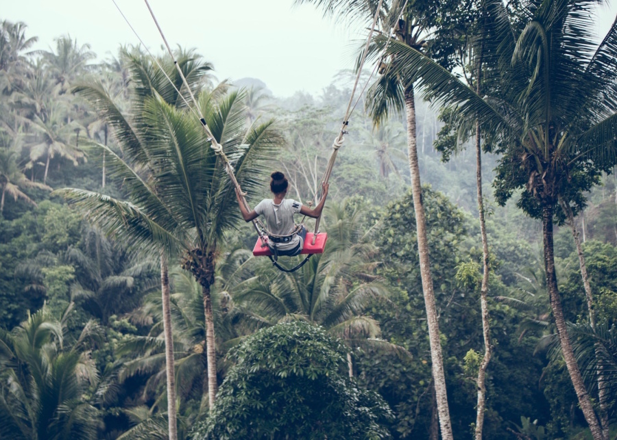 Swinging in Bali