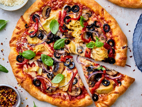 Veggie pizza