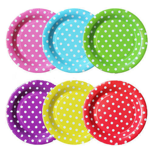 Colorful Disposable Plates