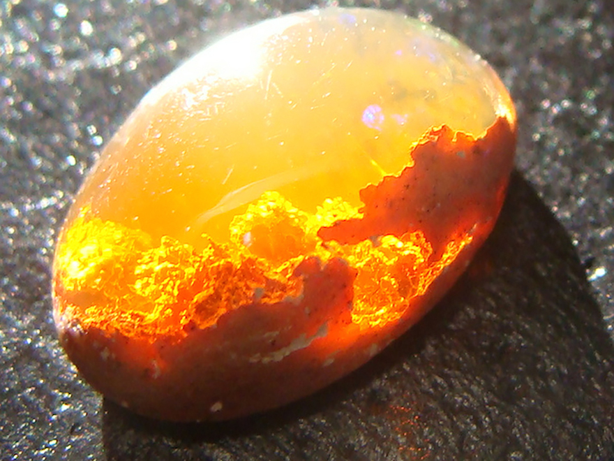Sunset Fire Opal