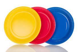 Colorful Disposable Plates