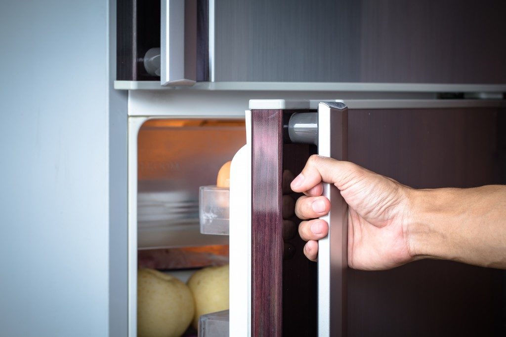 Closing Fridge Door