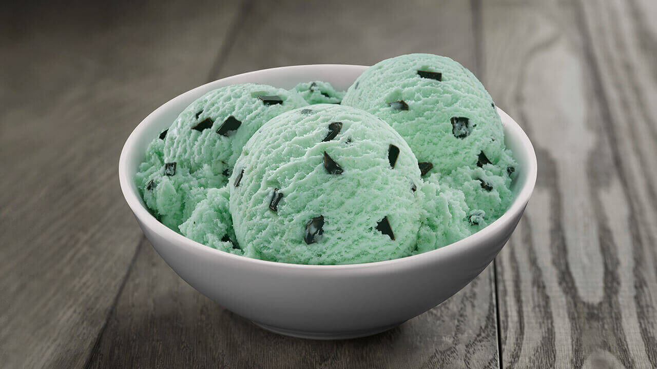 mint ice cream