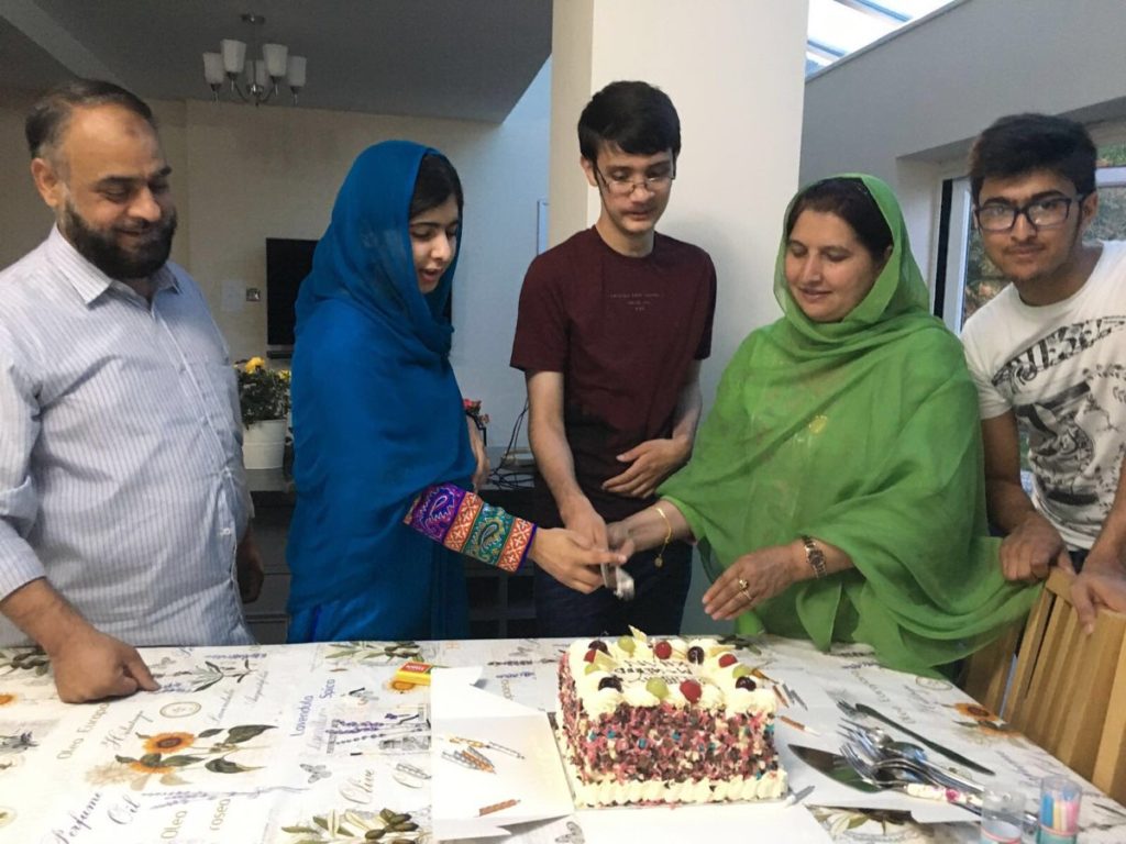 Malala and Waleed Khan