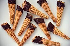 Chocolate Dipped Cones