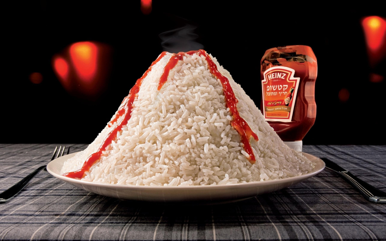 Rice and Ketchup