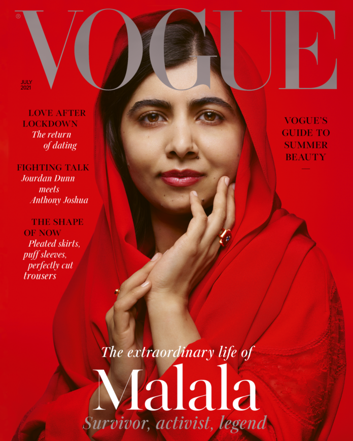 Malala vogue, Malala Vogue interview