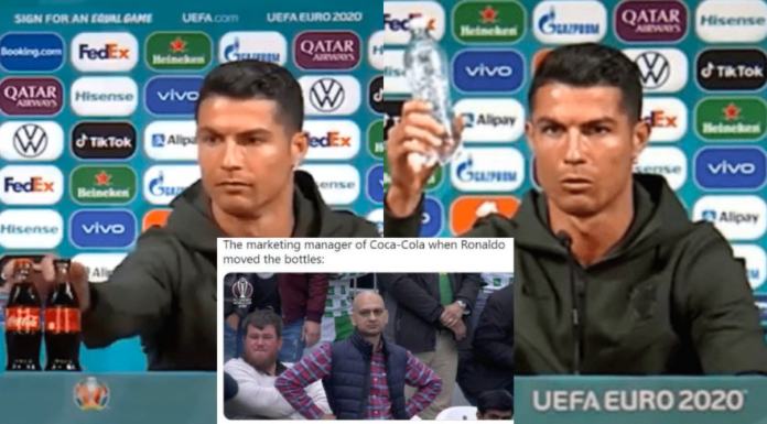 Ronaldo coca cola memes