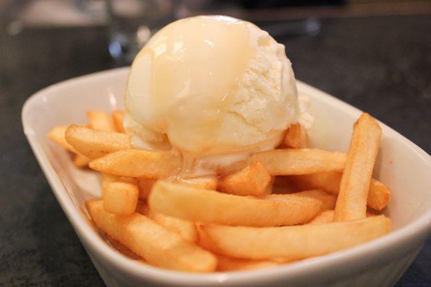 Ice-cream and Fries