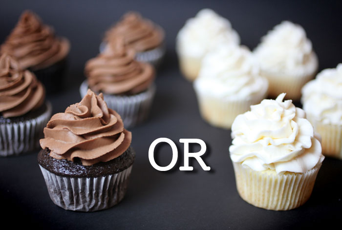Chocolate or vanilla?
