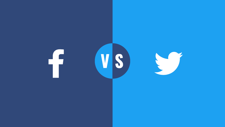 Facebook or Twitter