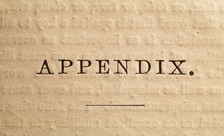 Appendix