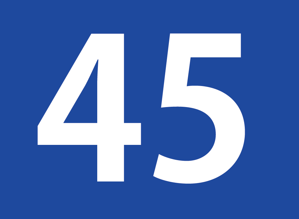 Number 45