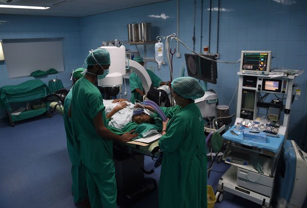 Pakistani doctor heart transplant