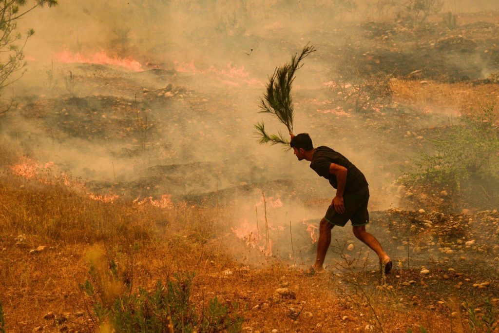 wildfires in turkey