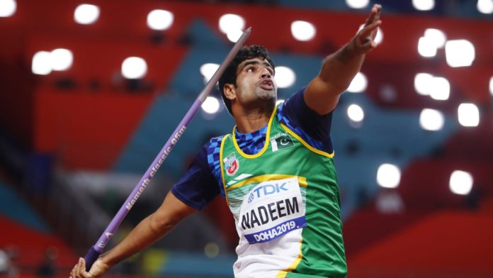 Javelin throw Arshad Nadeem