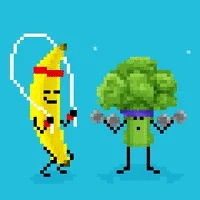 Fruits and Vegetable Exercising