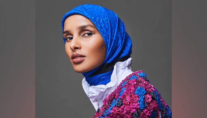 the somalian fashion editor at VOGUE